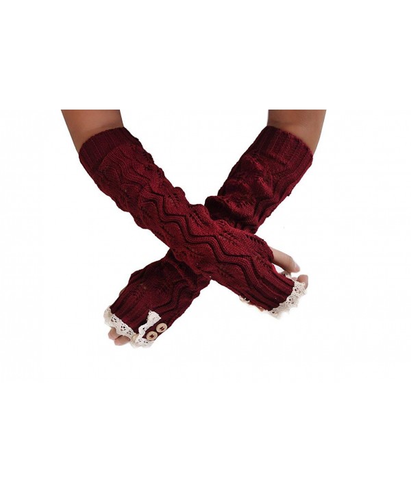 Sizzle City Button Gloves Fingerless