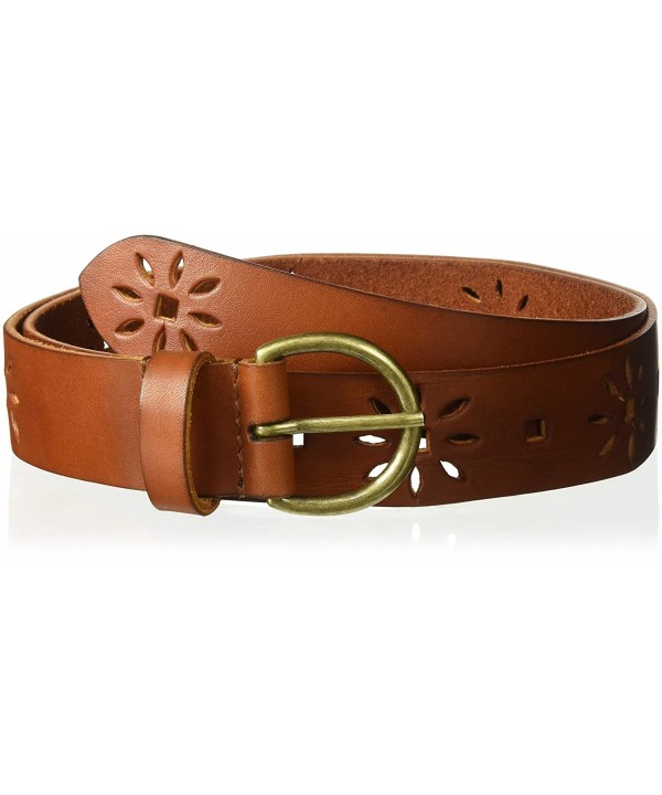 House Boho Floral Perforated Leather