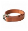 Natural tanned leather Made Japan Double Belt Camel