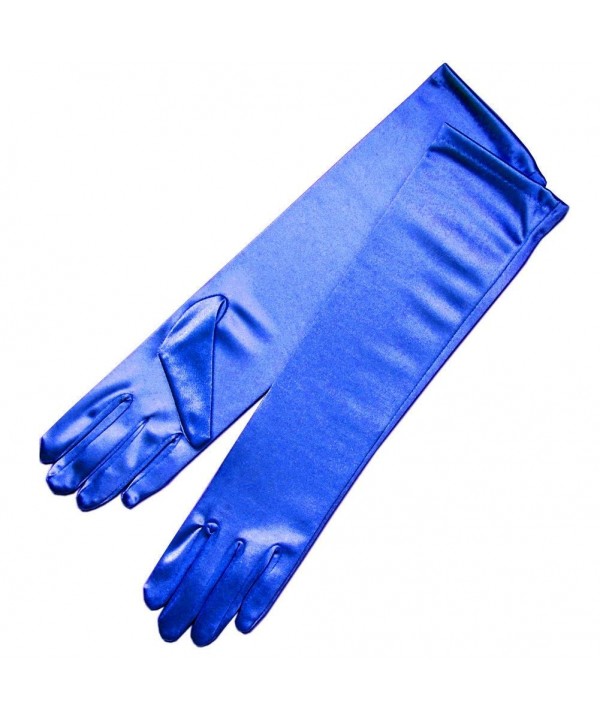 ZaZa Bridal Stretch Gloves 8BL Royal