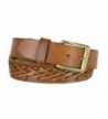 Hagora Grain Leather Basketweave Buckle