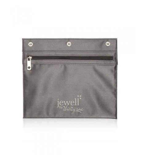 Thirty Zipper Pocket Jewell Charcoal