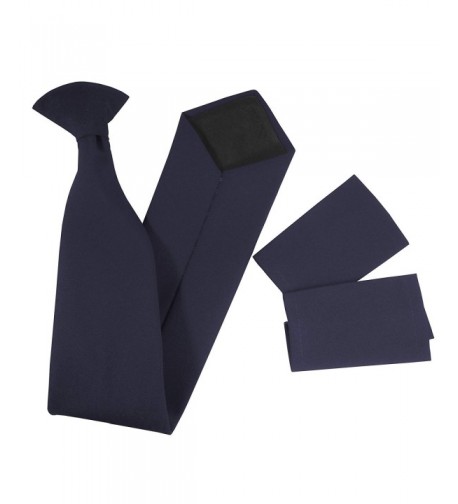 Plain Clip Tie Matching Epaulettes