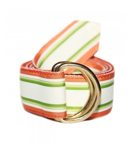 Grosgrain Ribbon D ring belt Made