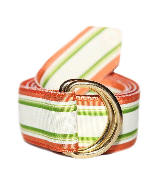 Grosgrain Ribbon D ring belt Made