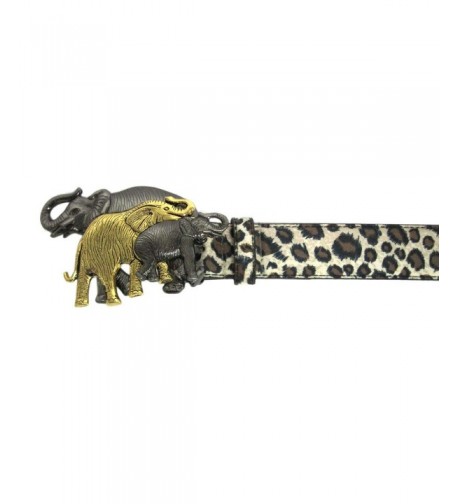 Womens Engraved Elephant Quality Cheetah
