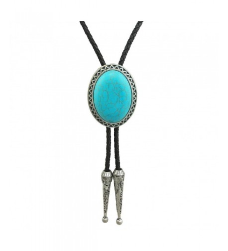 SELOVO Genuine Leather Western Turquoise