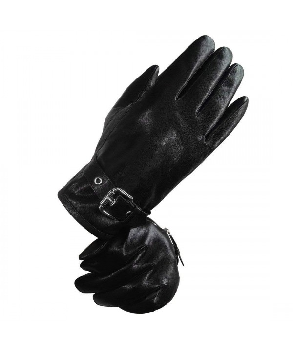 LETHMIK Touchscreen Genuine Leather Black XXL
