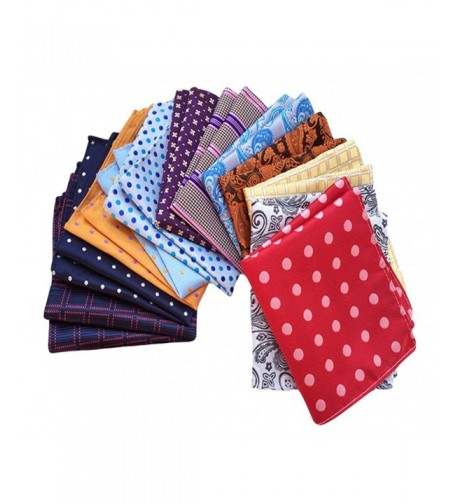 MENDENG Paisley Handkerchief Vintage Pocket