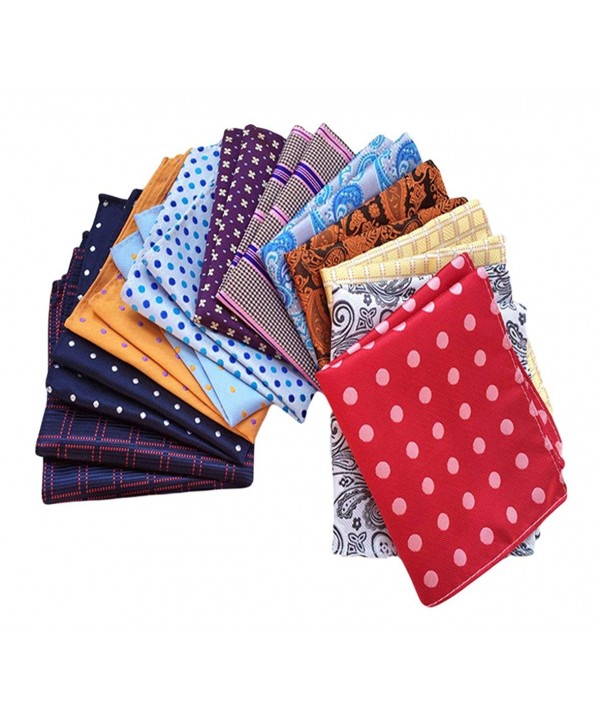 MENDENG Paisley Handkerchief Vintage Pocket