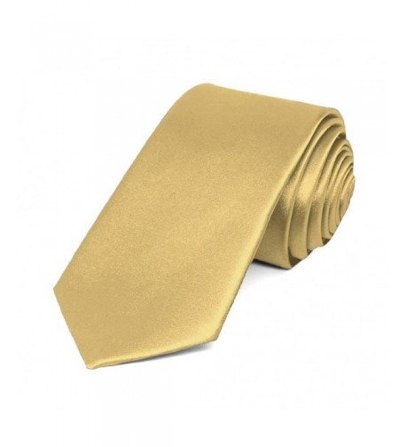 TieMart Solid Color Necktie Width