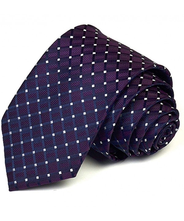Allbebe Classic Purple Jacquard Necktie