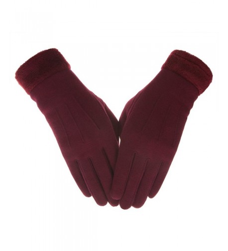 Knolee Womens Gloves Texture Screen