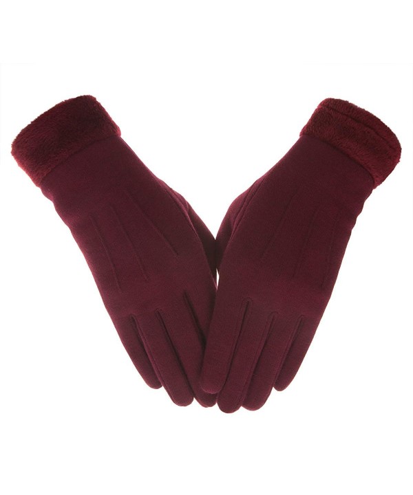 Knolee Womens Gloves Texture Screen