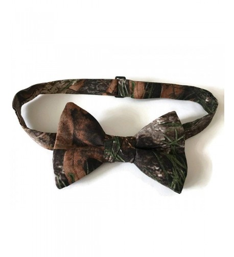 Camouflage Bow Pretied Timber Design