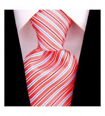 Striped Ties Men Woven Necktie