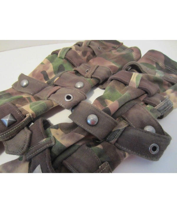 Military Warmers Crossbones Accents Stylish