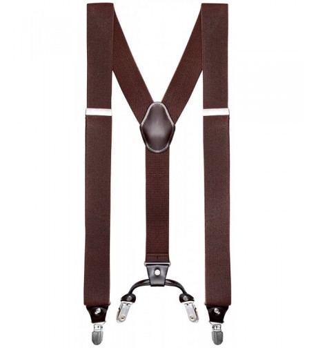 Buyless Fashion Elastic Adjustable Suspenders