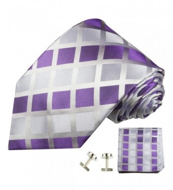 Lavender Silk Tie Paul Malone