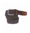Elastic Braided Buckle Charcoal Large