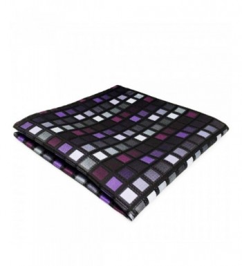 Shlax Purple Multicolored Pocket Square