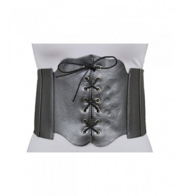 Fashion Gunmetal Pewter Corset Elastic