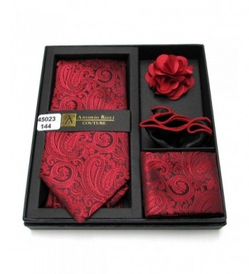 Classic Paisley Necktie Pocket Squares