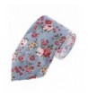 FLATSEVEN Flower Printed Pattern LightBlue