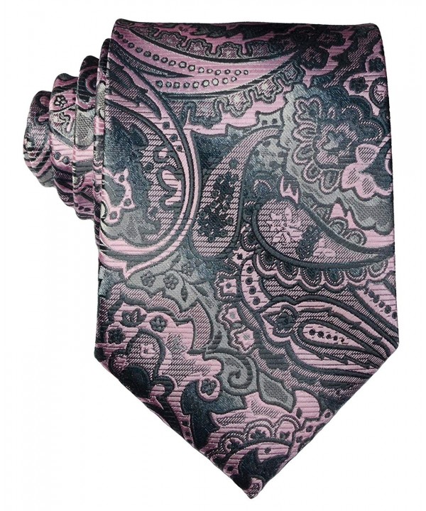 Classic Paisley Floral JACQUARD Necktie