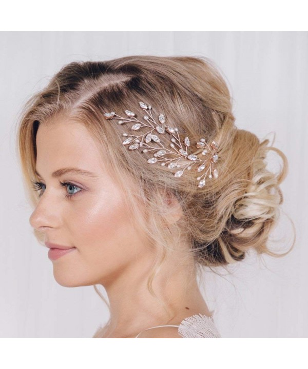 fxmimior Accessories Crystal Wedding Headpiece