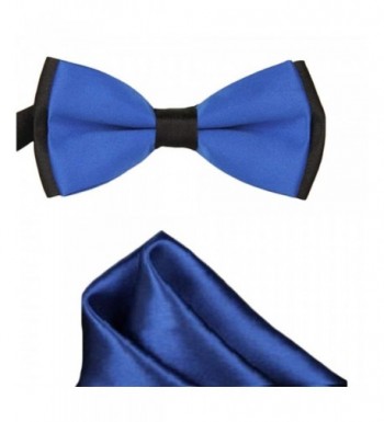 Blue Formal Pre Tied Pocket Square