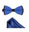 Blue Formal Pre Tied Pocket Square