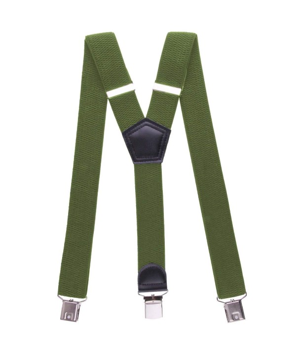 Buyless Fashion Adjustable Elastic Suspenders