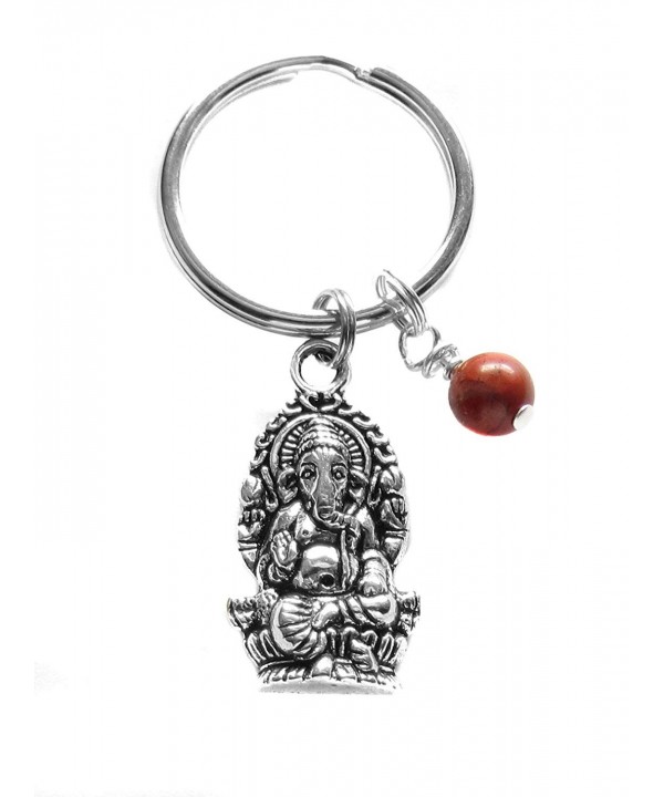 Ganesha Chakra Root Keychain Charm
