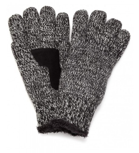 Isotoner Womens Multi Marled Glove Black