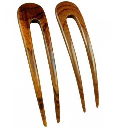 JWL Rosewood Prong Curved Forks