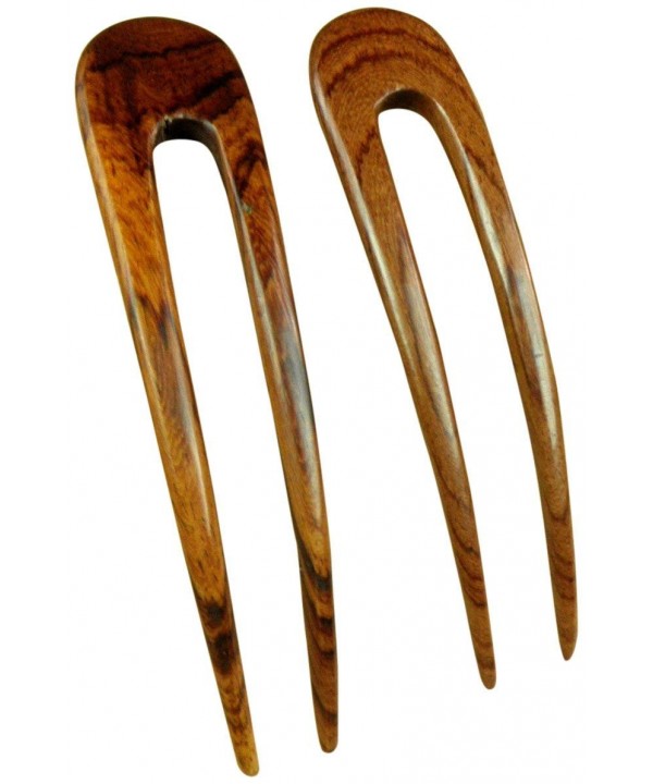 JWL Rosewood Prong Curved Forks