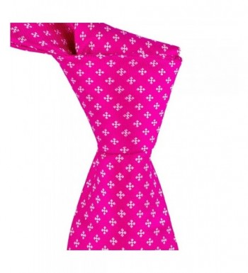 Fuchsia Diamond Pattern TieThis Marshal