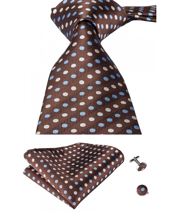 Hi Tie Pocket Necktie Fashion Cufflinks