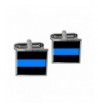 Thin Blue Line Policemen Cufflink