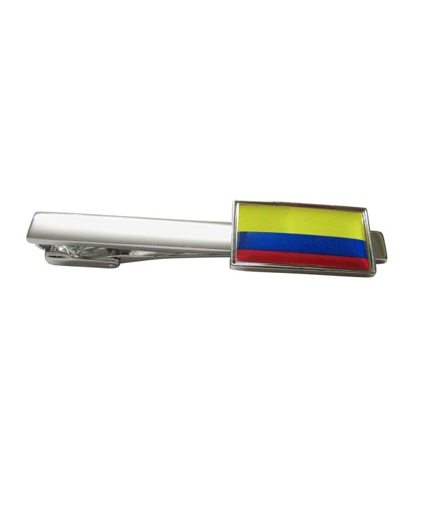 Thin Bordered Colombia Flag Square