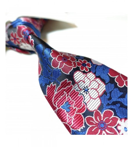 Microfibre Florals Jacquard Handmade Necktie