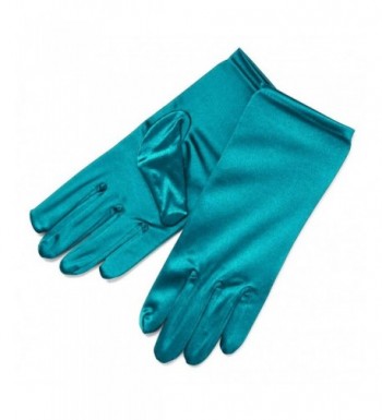 ZaZa Bridal Stretch Gloves 2BL Teal