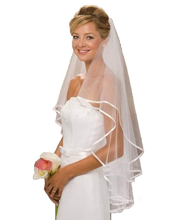 iLovewedding Women Bridal Two Layer Wedding