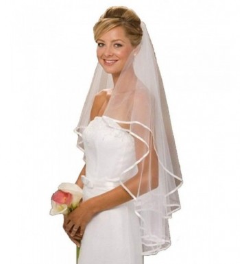 iLovewedding Women Bridal Two Layer Wedding