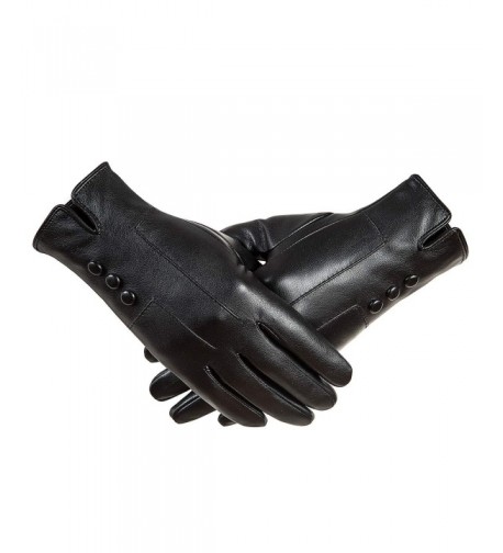 AxyOFsp Touchscreen Leather Gloves Fashion