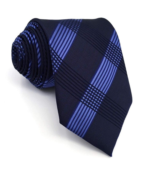 Checkered Checks Neckties Business Skinny