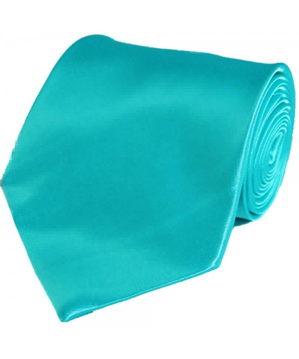 Soophen Mens Necktie SOLID Turquoise