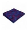 Purple Geomitric Handkerchieves Neckties KH13