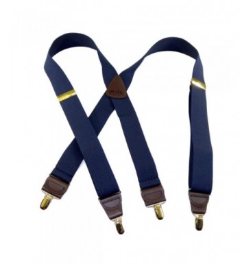 Holdup Suspenders Patented Gold Tone No slip